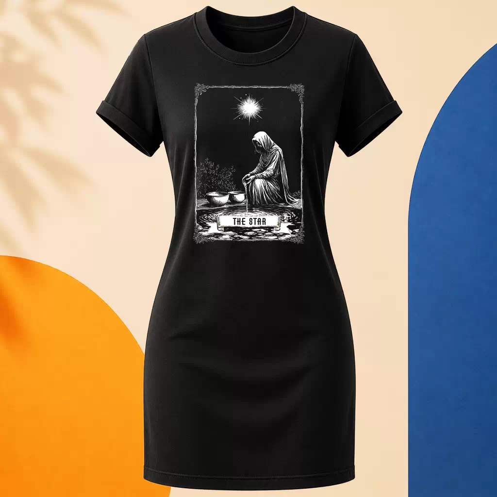 Šaty - The Star - Hvězda - Tarot - Velká Arkána